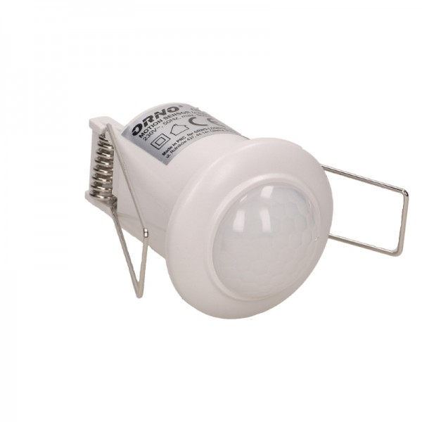 Senzor gibanja stropni vgradni PIR 360° OR-CR-257 800W bel 6m IP20