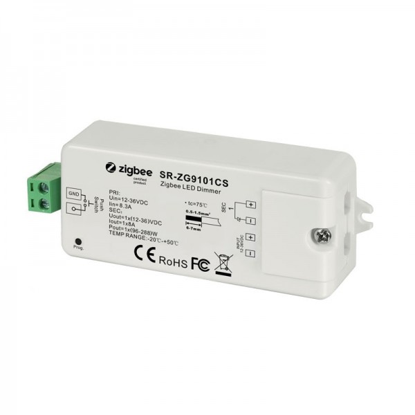 LED dimer - SR-ZG9101CS 12-36V 8A Zigbee