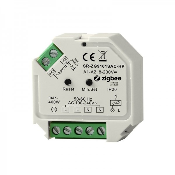 Daljinsko dimer stikalo - SR-ZG9101SAC-HP 200W ZigBee