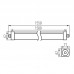 Svetilka industrijska LED 75W 10000lm 4000K TP STRONG PC 1500 IP65