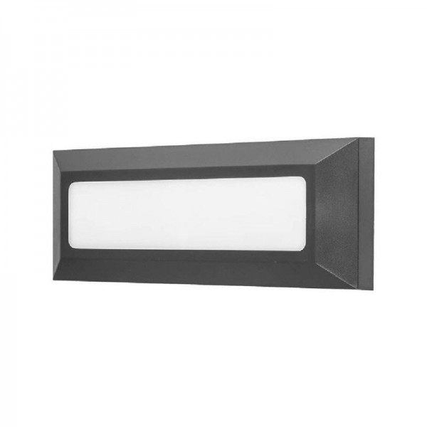 Svetilka nadgradna ALVIA LED PR 4W 4000K ANTRACIT