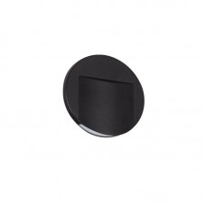 Svetilka stenska vgradna LED ERINUS 0,8W 15lm O B-NW 12V DC črna