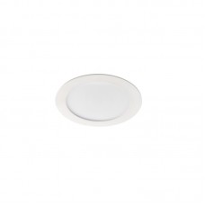 Vgradna svetilka LED panel 6W ROUNDA V2LED 300lm 3000K IP44/20 bela