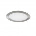 Vgradna svetilka LED panel 12W ROUNDA V2LED 660lm 4000K IP44/20 srebrna