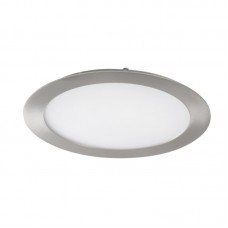 Vgradna svetilka LED panel 18W ROUNDA V2LED 1080lm 4000K IP44/20 srebrna