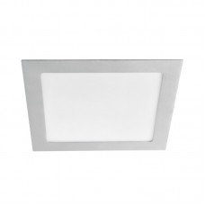 Vgradna svetilka LED panel 18W KATRO V2LED 1080lm 4000K IP44/20 srebrna