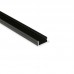 1708 LP alu LED profil črn brez pokrova