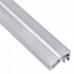 2714 DL alu LED profil dvojni siv brez pokrovov