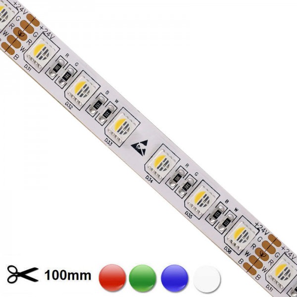 LED trak 24V 19,2W RGBW MWF PREMIUM 50m/R 60 LED/m RGB + 4000K IP20