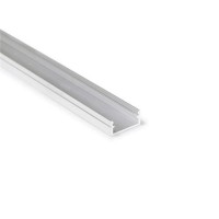 1708 LP alu LED profil bel brez pokrova
