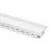 7418 LP alu LED profil PLASTER XL siv brez pokrova 27,6mm