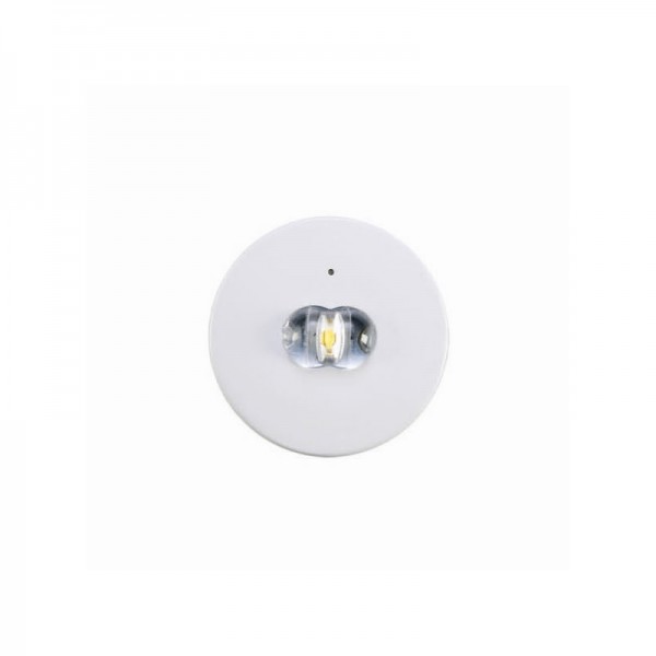 Svetilka vgradna zasilna LED EYE 3W C AT 200lm 4000K, avtonomija 3 ure, IP20, 3,2V 1,5Ah, koridor