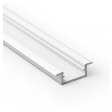 2311 LP vgradni alu LED profil bel brez pokrova