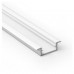 2311 LP vgradni alu LED profil bel brez pokrova