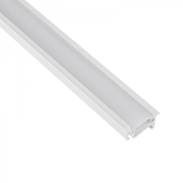 2310 DL vgradni alu LED profil ZENOLINE bel s pokrovom