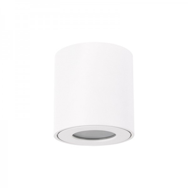 Svetilka stropna LED ready ZORBA DWL GU10 LED ready IP54 bela