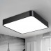 Stropna svetilka LED TOTEM KVADRATNA 24W 2710lm 4000K 400mm ČRNA