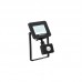 Reflektor LED Start Flood Flat s senzorjem 10W 1000lm 4000K črn