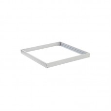 Okvir za LED panel nadgradni 600x600x55 OP-600 bel z vijaki