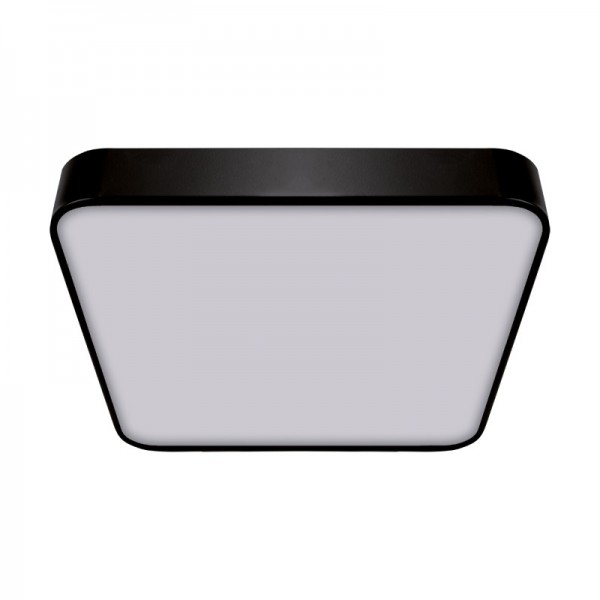 Stropna svetilka LED TOTEM KVADRATNA 48W 5580lm 4000K 500mm ČRNA