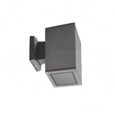 Svetilka za fasade LED-Ready LART EL-160-GR E27 IP54 antracit