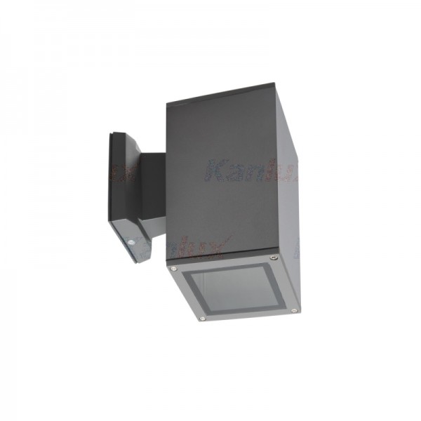 Svetilka za fasade LED-Ready LART EL-160-GR E27 IP54 antracit