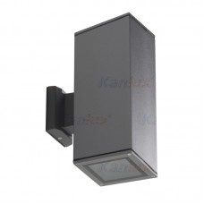 Svetilka za fasade LED-Ready LART EL-260-GR 2xE27 IP54 antracit