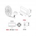 LED trak Neon Flex 12V 12W 1240lm 4000K 100 LED/m 5m/R IP65