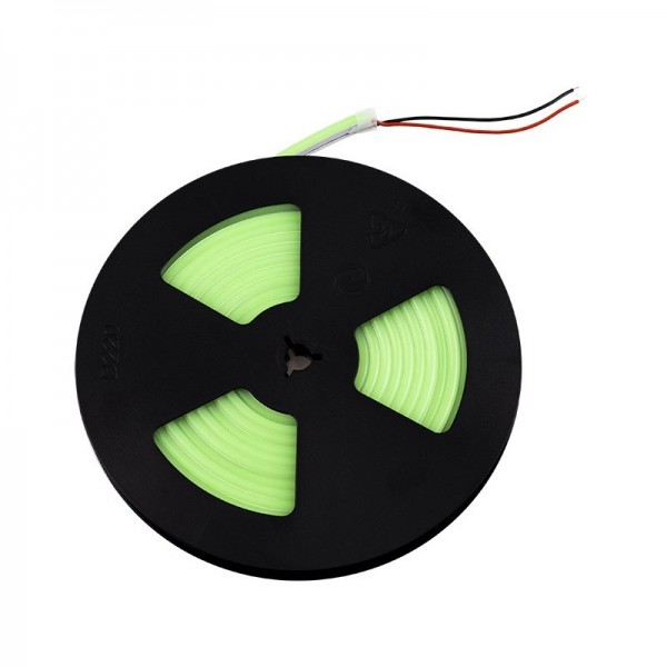 LED trak Neon Flex 12V 12W zelena 100 LED/m 5m/R IP65