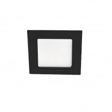 Vgradna svetilka LED panel *6W KATRO V2LED 300lm 3000K IP44/20 črna