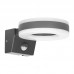 Svetilka za fasade s senzorjem LED HOWLIT 20W 1800lm 4000K IP65 siva
