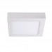Svetilka nadgradna LED panel 12W 719lm 3000K KANTI V2LED IP20 bela
