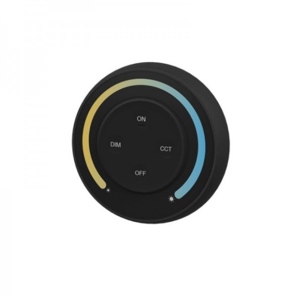 LED daljinski upravljalnik stenski z magnetom Sunrise DIMM + CCT S1-B črn