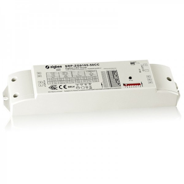 LED krmilnik - SRP-ZG9105-50WCC RF sprejemnik 50W 200-1500mA nastavljiv Zigbee