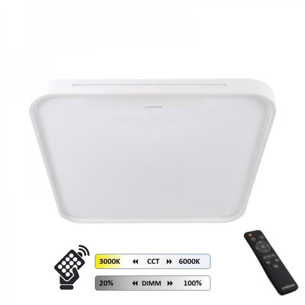 Svetilka stropna LED WENA D 48W 4000K bela