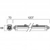Svetilka industrijska LED 19W 2500lm 4000K START WATERPROOF SLIM 1200 IP65
