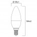 LED žarnica ToLEDo Candle 4,5W 470lm 2700K E14 EKV-40W F