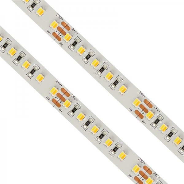 LED trak 24V 18W  WW-950lm/m+CW-980lm/m 2700-6500K MB PREMIUM PRO DUAL CCT 5m 192 LED/m 12d/6,2cm IP20