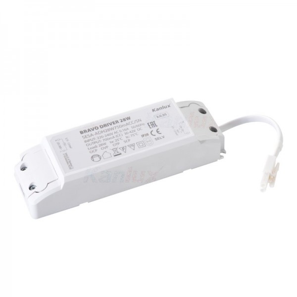 LED krmilnik CC 750mA 30-42V IP20 BRAVO 28W
