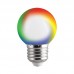 Led žarnica G45 1W E27 RGB