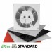 Stenski ventilator OR 100 S brez pokrovne plošče