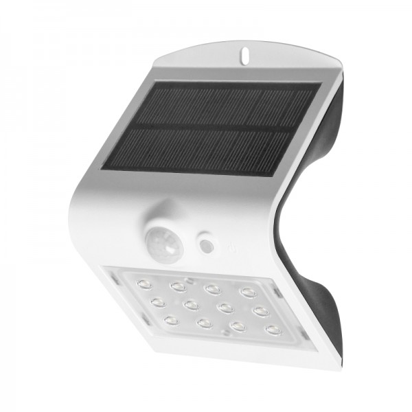 LED solarni reflektor senzorski 1,5W 190lm AD-SL-6083WLR4 bel