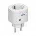 Mini brezžična vtičnica z daljincem, 1+1 IP20 bela Schuko