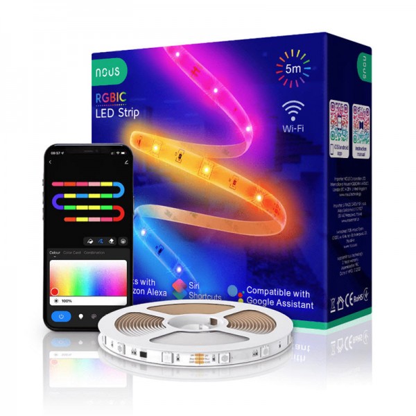 LED trak set Smart F4 LED 5m WiFi RGB + IC