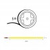 LED trak 5m COB 24V 8W 530lm/430lm CCT PREMIUM IP20 2 Wires (0,5m=4W/265lm/215lm)