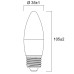 LED žarnica ToLEDo Candle 6,5W 806lm 2700K E27 EKV-60W E