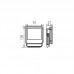 Reflektor LED IQ-LED FL 10W 1200lm 4000K IP65 črn