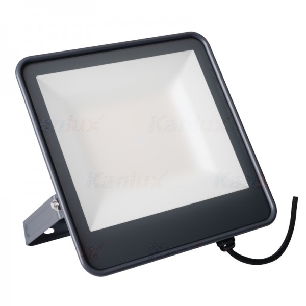 Reflektor LED IQ-LED FL 90W 10800lm 4000K IP65 črn
