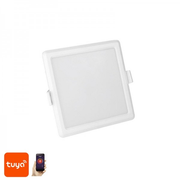 Svetilka vgradna ALGINE 6W CCT+DIM WI-FI smart kvadratna