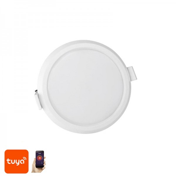 Svetilka vgradna ALGINE 12W CCT+DIM WI-FI smart okrogla